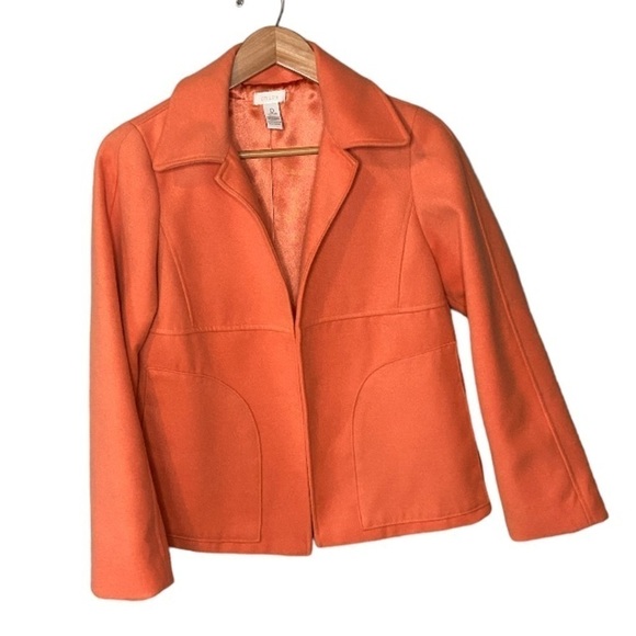 Chico’s Smooth Plush Tanya Jacket - Pumpkin Spice - Picture 2 of 9